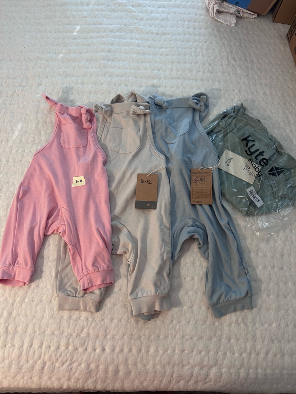 Kyte BABY Overall Bundle. NWT/NWOT